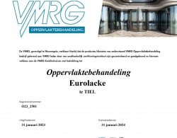 VMRG Certificaat