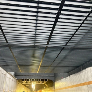 Renovatie Heinenoordtunnel poedercoatings